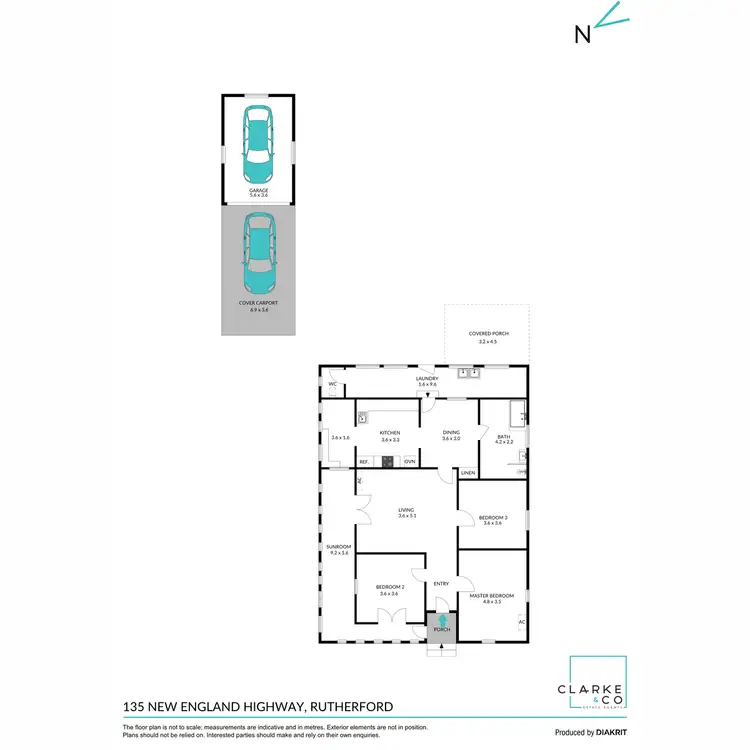 Floorplan of Homely house listing, 135 New England Highway, Rutherford NSW 2320