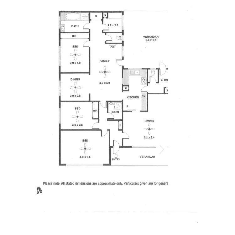 Floorplan of Homely house listing, 17 Francis Street, Balaklava SA 5461