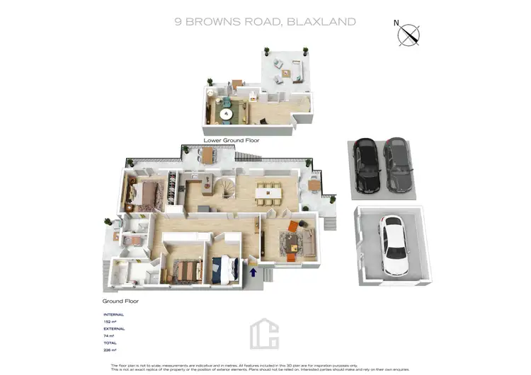 Floorplan of Homely house listing, 9 Browns Road, Blaxland NSW 2774
