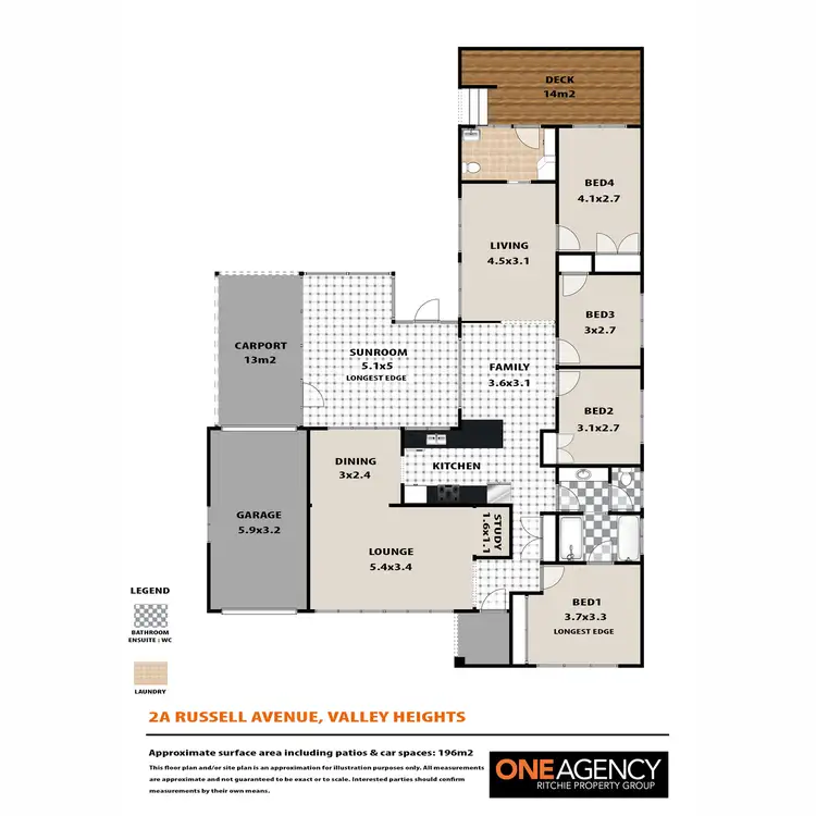 Floorplan of Homely house listing, 2a Russell Avenue, Valley Heights NSW 2777