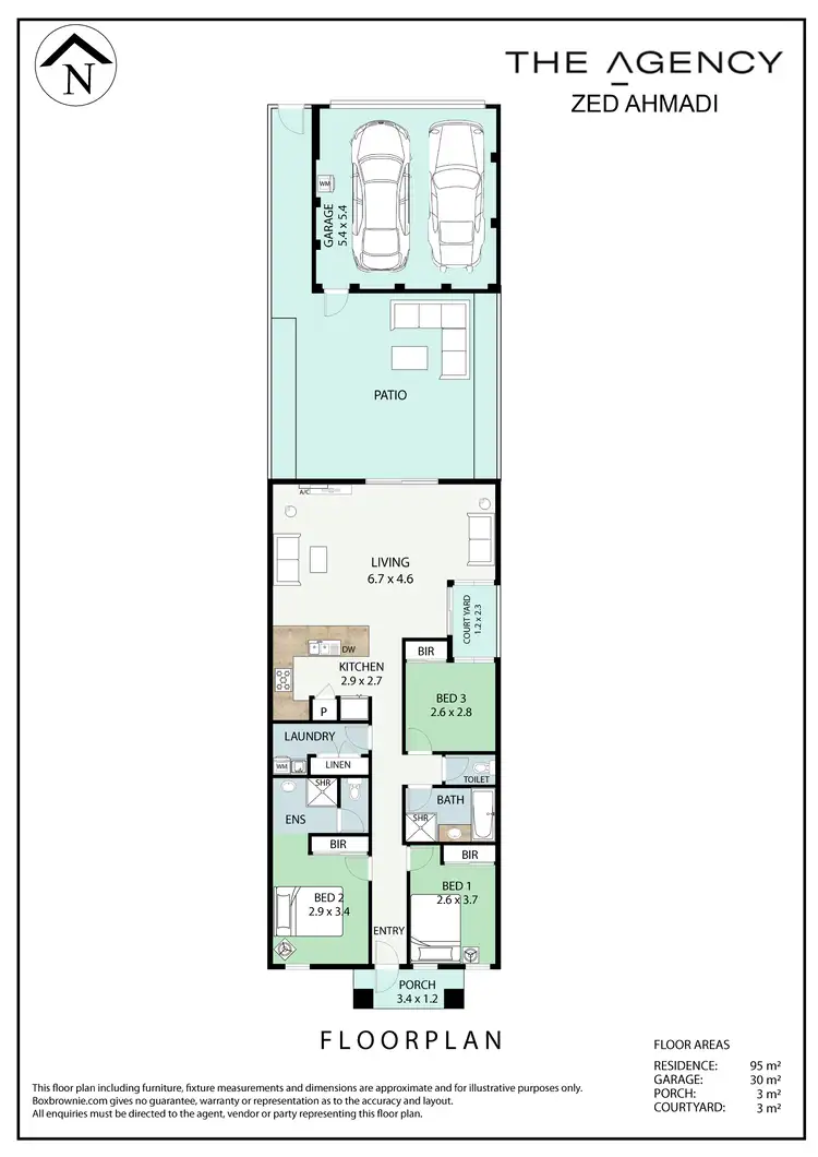 Floorplan of Homely house listing, 23 Holystone Lane, Alkimos WA 6038