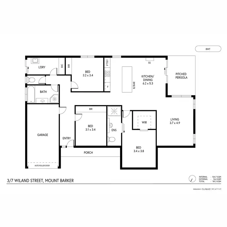 Floorplan of Homely house listing, 3/7 Wiland Street, Mount Barker SA 5251