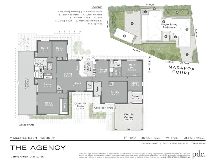Floorplan of Homely house listing, 7 Mararoa Court, Padbury WA 6025