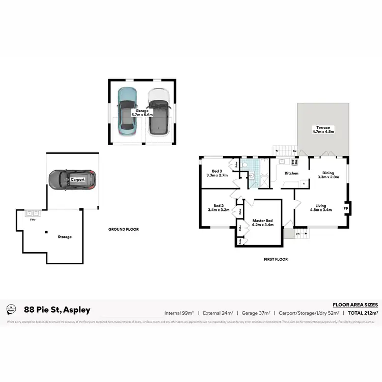Floorplan of Homely house listing, 88 Pie Street, Aspley QLD 4034