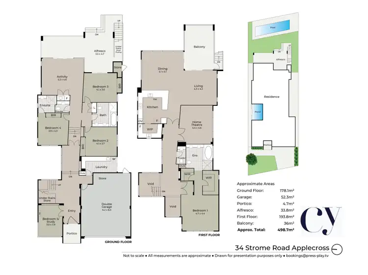 Floorplan of Homely house listing, 34 Strome Road, Applecross WA 6153