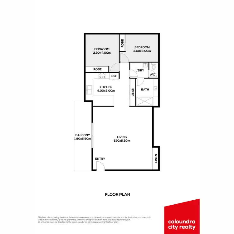 Floorplan of Homely unit listing, 7/24 Moreton Parade, Kings Beach QLD 4551