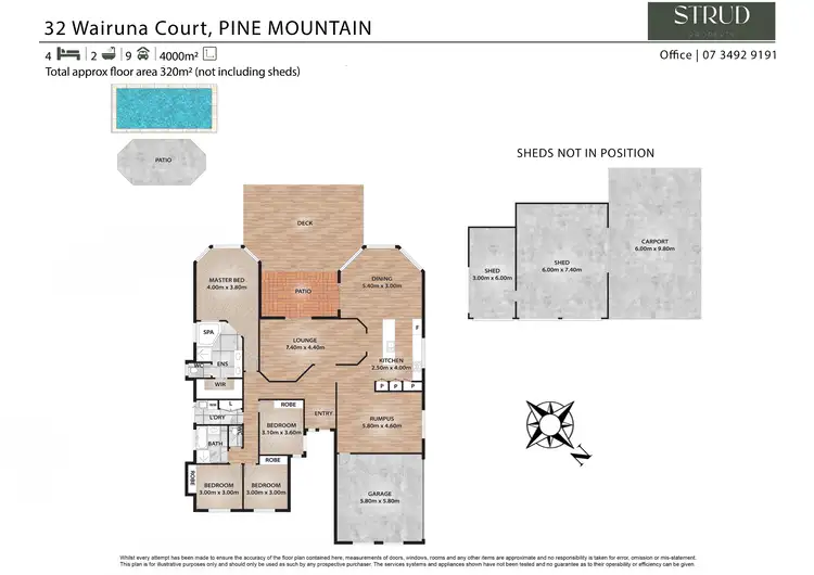 Floorplan of Homely house listing, 32 Wairuna Court, Pine Mountain QLD 4306