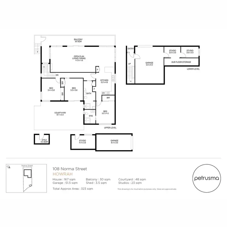 Floorplan of Homely house listing, 108 Norma Street, Howrah TAS 7018
