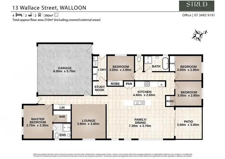 Floorplan of Homely house listing, 13 Wallace Street, Walloon QLD 4306