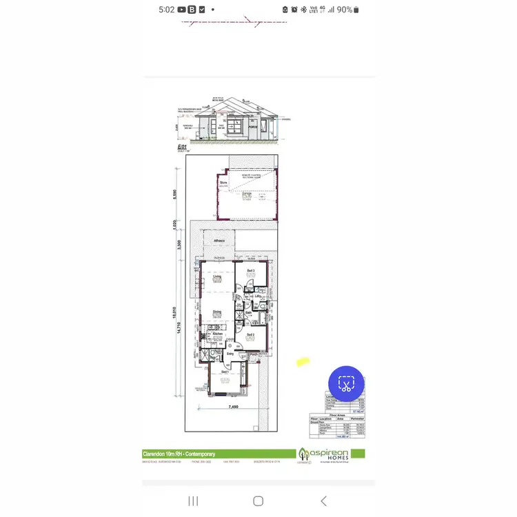 Floorplan of Homely house listing, 10 Mayday Lane, Alkimos WA 6038