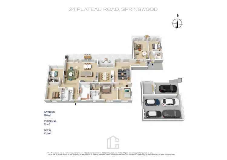 Floorplan of Homely house listing, 24 Plateau Road, Springwood NSW 2777