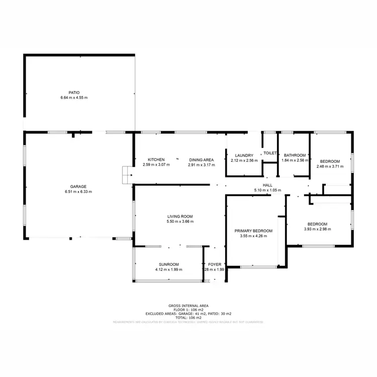 Floorplan of Homely house listing, 8 Wilks Street, Gatton QLD 4343