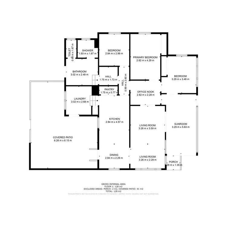 Floorplan of Homely house listing, 4 Robert Street, Grantham QLD 4347
