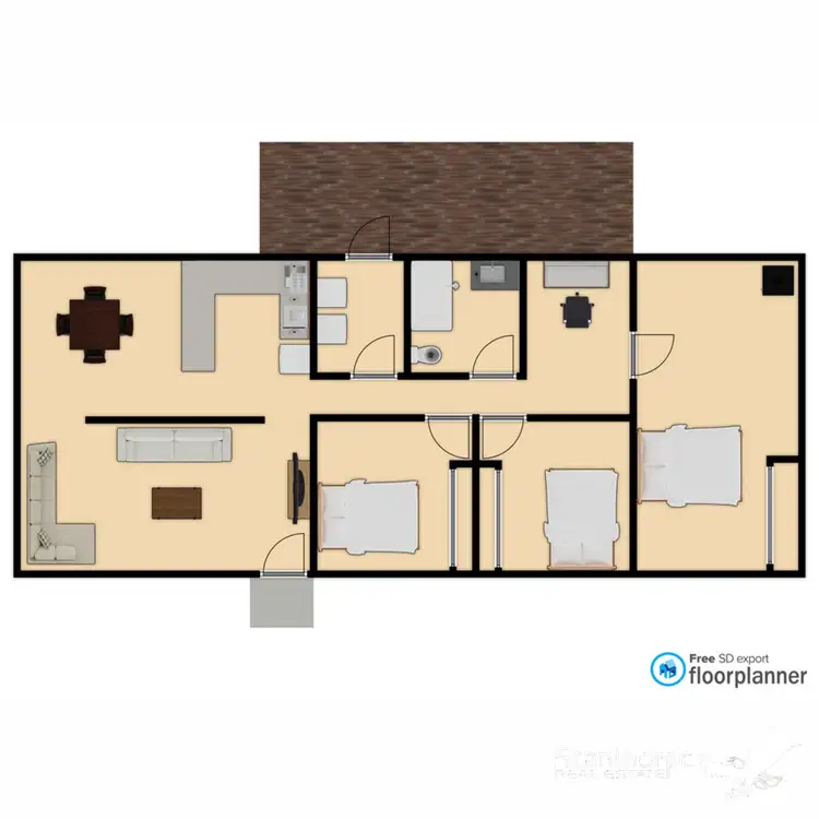 Floorplan of Homely house listing, 7 Jollys Falls Road, The Summit QLD 4377