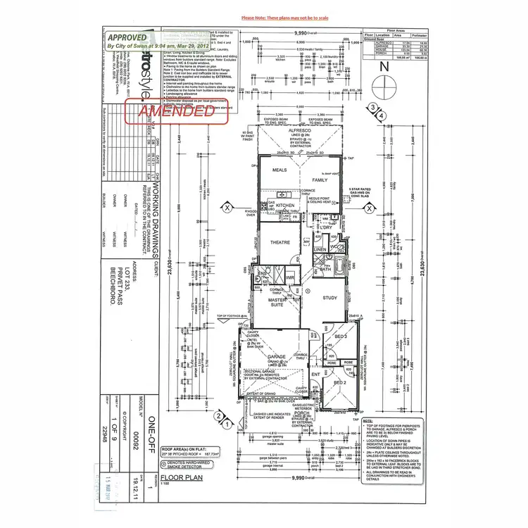 Floorplan of Homely house listing, 5 Privet Pass, Bennett Springs WA 6063
