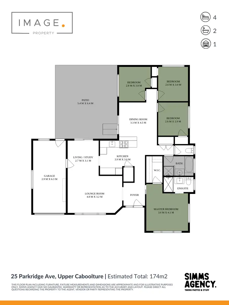 Floorplan of Homely house listing, 25 Parkridge Avenue, Upper Caboolture QLD 4510