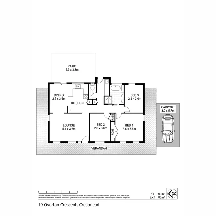 Floorplan of Homely house listing, 19 Overton Court, Crestmead QLD 4132