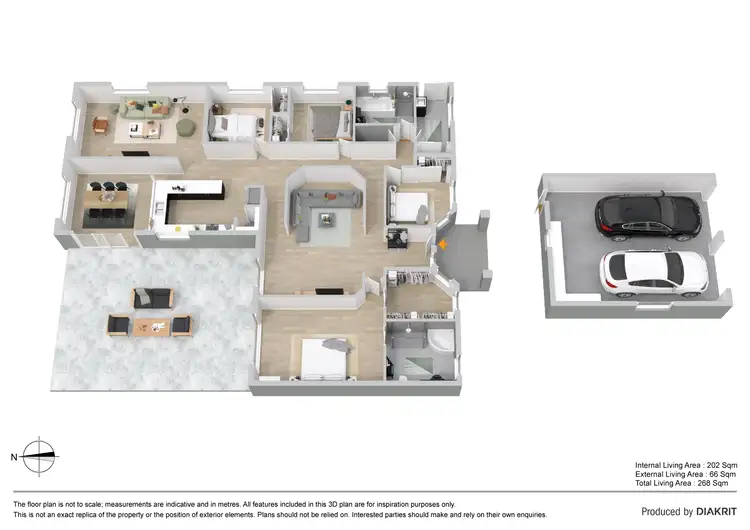 Floorplan of Homely house listing, 461 Bells Creek Road, Bells Creek QLD 4551