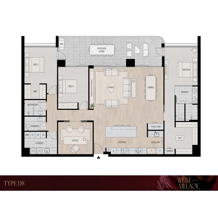 Floorplan of Homely apartment listing, 712/200 Karrinyup Road, Karrinyup WA 6018