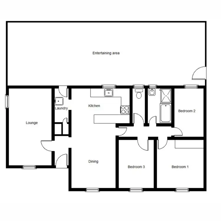 Floorplan of Homely house listing, 3 Cole Crescent, Port Augusta West SA 5700