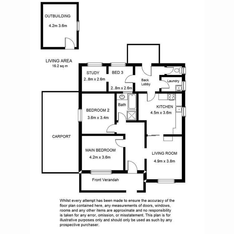 Floorplan of Homely house listing, 111B Flinders Terrace, Port Augusta SA 5700