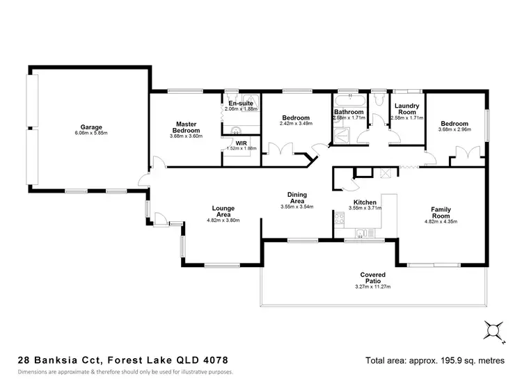 Floorplan of Homely house listing, 28 Banksia Circuit, Forest Lake QLD 4078