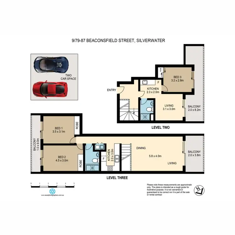 Floorplan of Homely apartment listing, 9/79-87 Beaconsfield Street, Silverwater NSW 2128