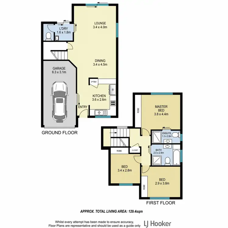 Floorplan of Homely townhouse listing, 94/439 Elizabeth Avenue, Kippa-Ring QLD 4021