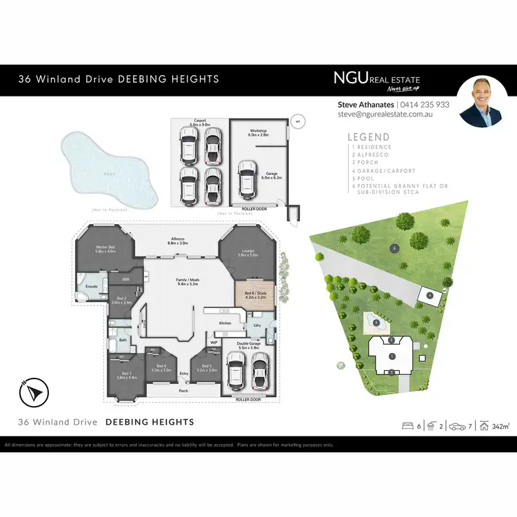 Floorplan of Homely house listing, 36 Winland Drive, Deebing Heights QLD 4306