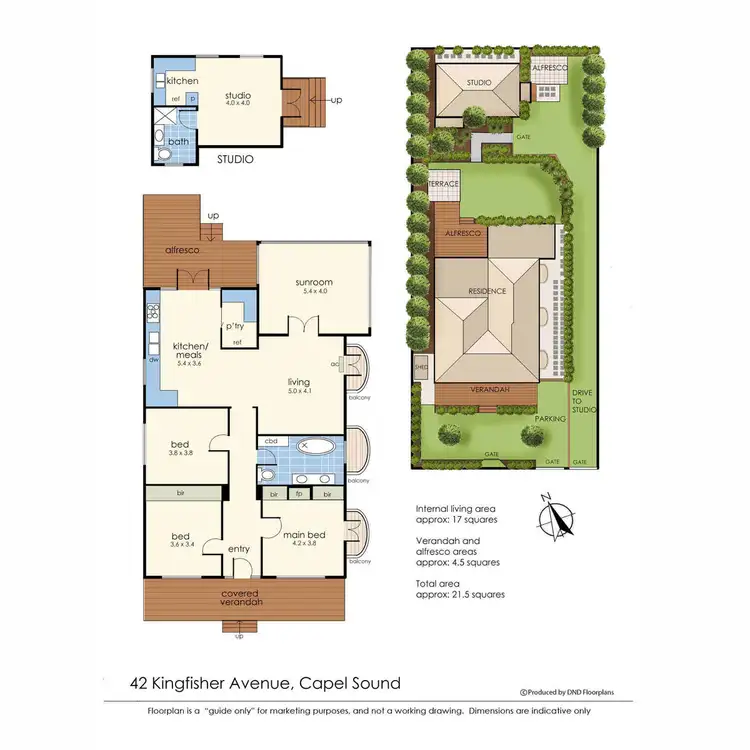 Floorplan of Homely house listing, 42 Kingfisher Avenue, Capel Sound VIC 3940