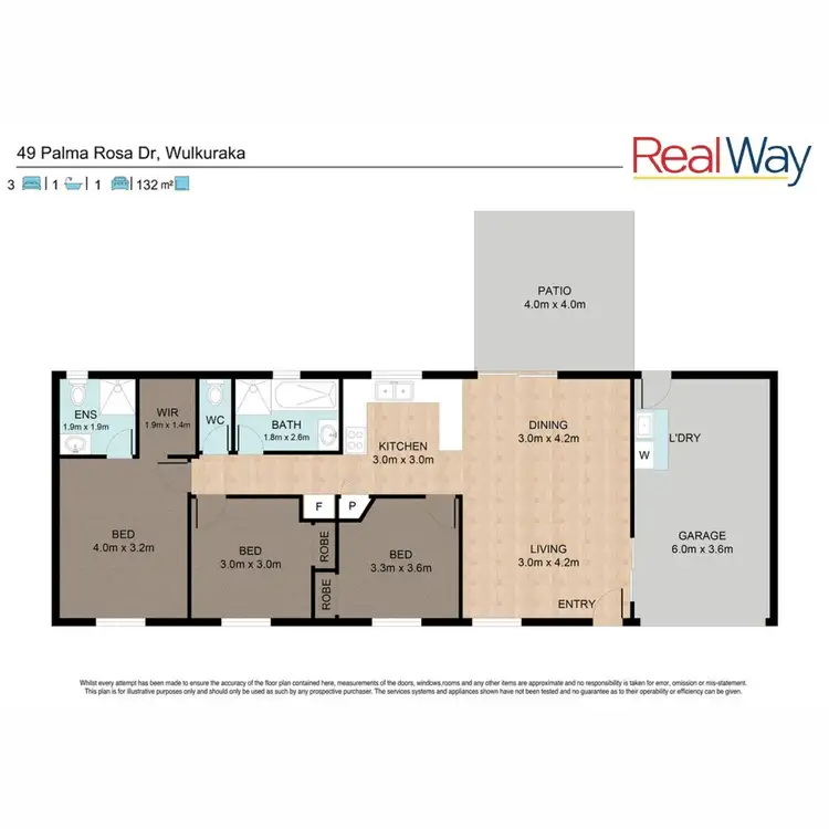 Floorplan of Homely house listing, 49 Palma Rosa Drive, Wulkuraka QLD 4305