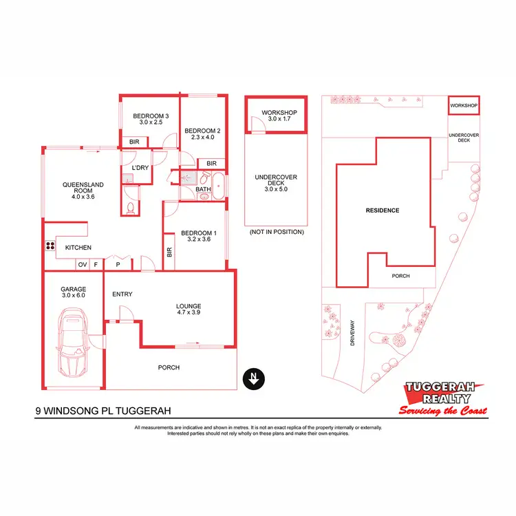 Floorplan of Homely house listing, 9 Windsong Place, Tuggerah NSW 2259