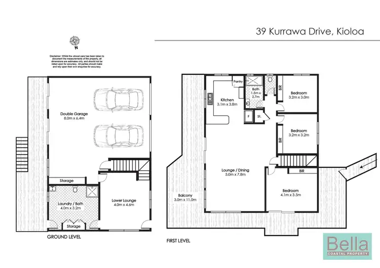 Floorplan of Homely house listing, 39 Kurrawa Drive, Kioloa NSW 2539