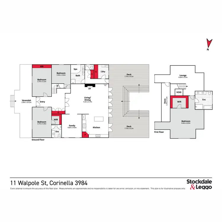 Floorplan of Homely house listing, 11 Walpole Street, Corinella VIC 3984