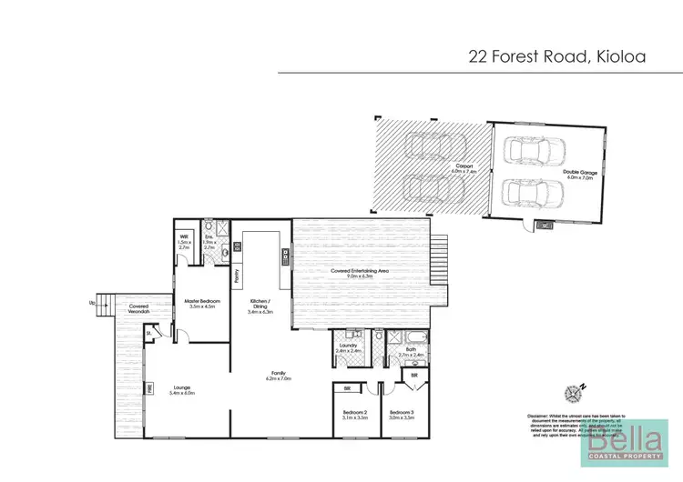 Floorplan of Homely house listing, 22 Forest Road, Kioloa NSW 2539