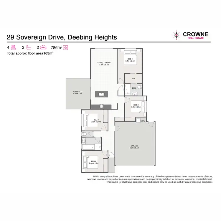 Floorplan of Homely house listing, 29 Sovereign Drive, Deebing Heights QLD 4306