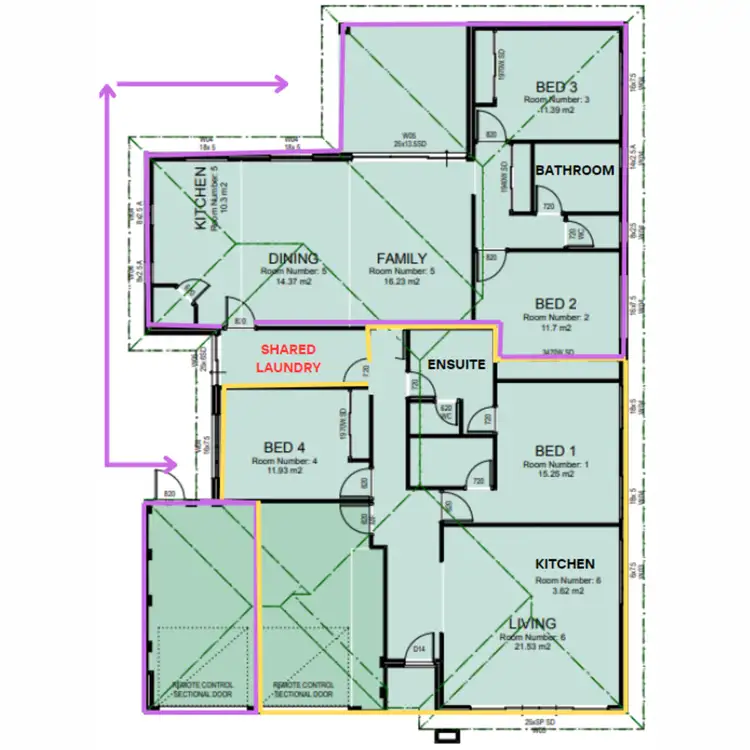 Floorplan of Homely house listing, 5 Hyden Road, Banksia Grove WA 6031