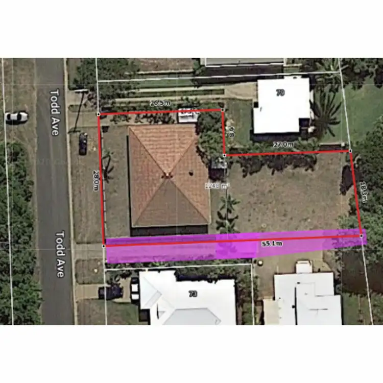 Floorplan of Homely house listing, 77 Todd Avenue, Yeppoon QLD 4703