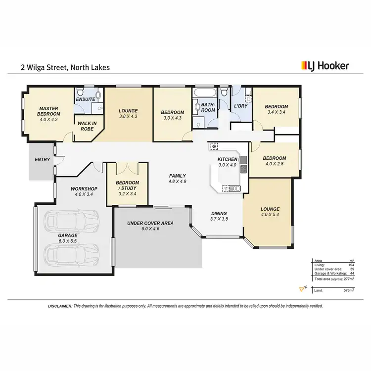 Floorplan of Homely house listing, 2 Wilga Street, North Lakes QLD 4509
