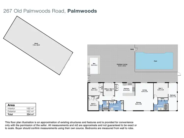 Floorplan of Homely house listing, 267 Old Palmwoods Road, Palmwoods QLD 4555