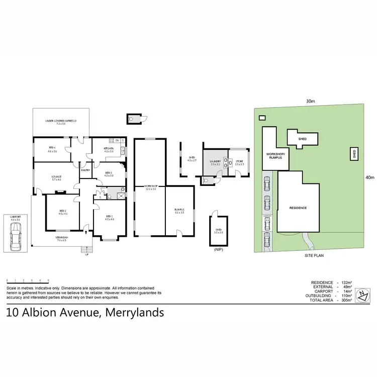Floorplan of Homely house listing, 10 Albion Avenue, Merrylands NSW 2160