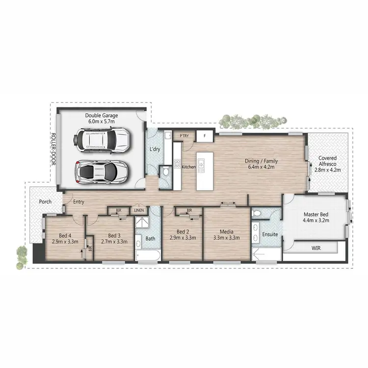 Floorplan of Homely house listing, 119 Panorama Drive, Springfield QLD 4300