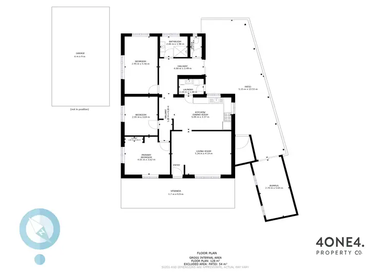 Floorplan of Homely house listing, 125 Abbotsfield Road, Claremont TAS 7011