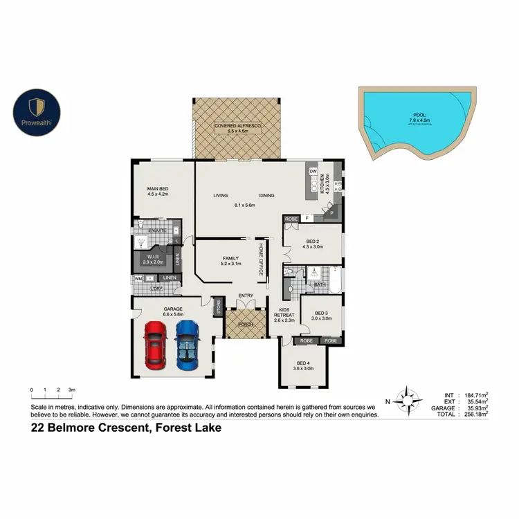 Floorplan of Homely house listing, 22 Belmore Crescent, Forest Lake QLD 4078