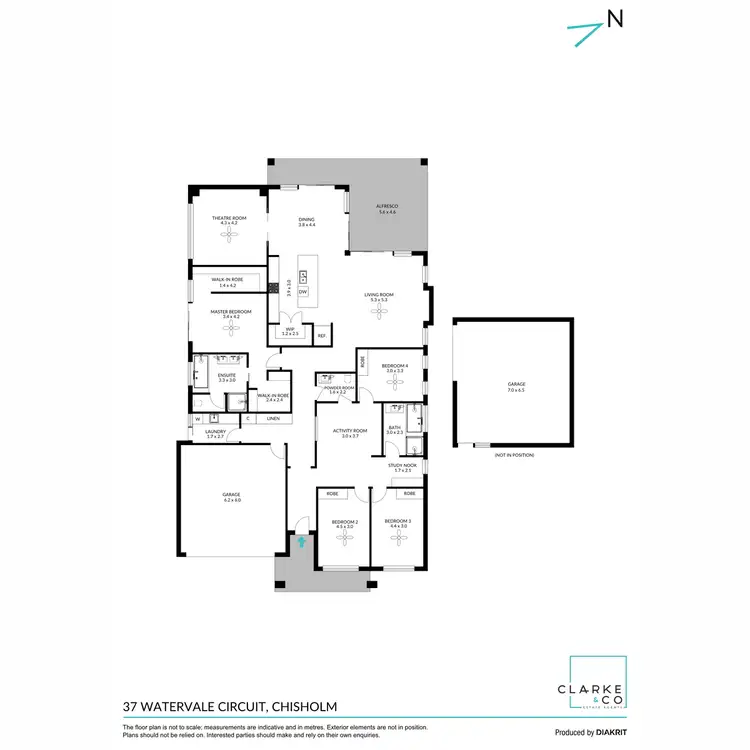 Floorplan of Homely house listing, 37 Watervale Circuit, Chisholm NSW 2322