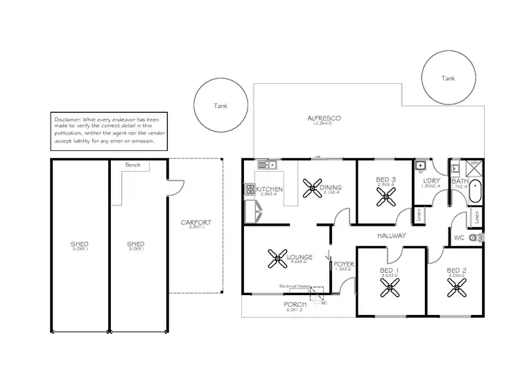 Floorplan of Homely house listing, 23 Wishart Street, Tumby Bay SA 5605
