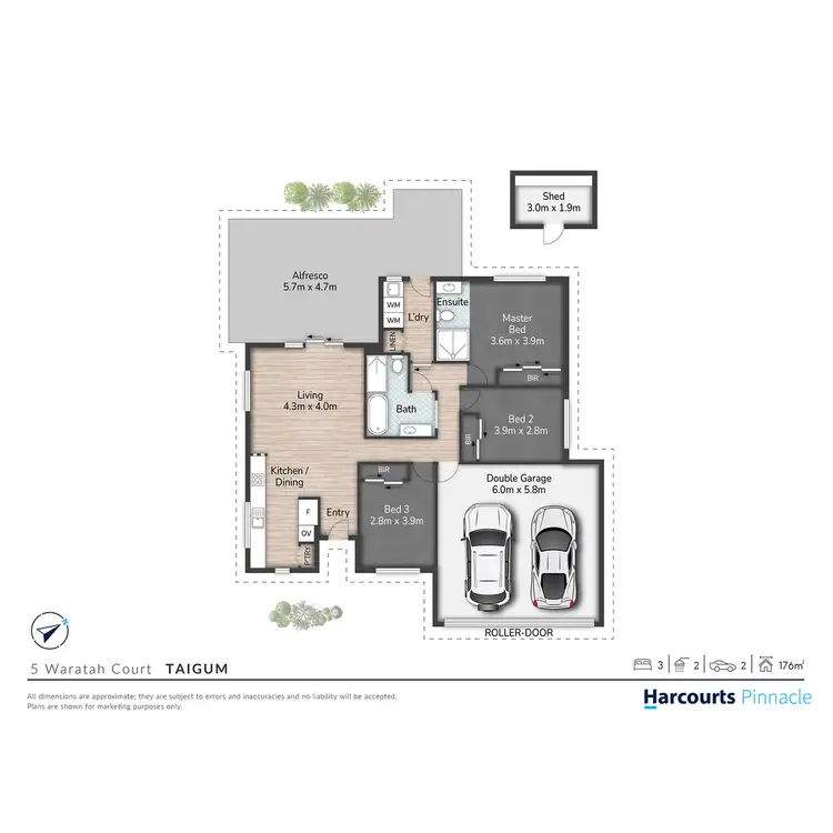 Floorplan of Homely house listing, 5 Waratah Court, Taigum QLD 4018