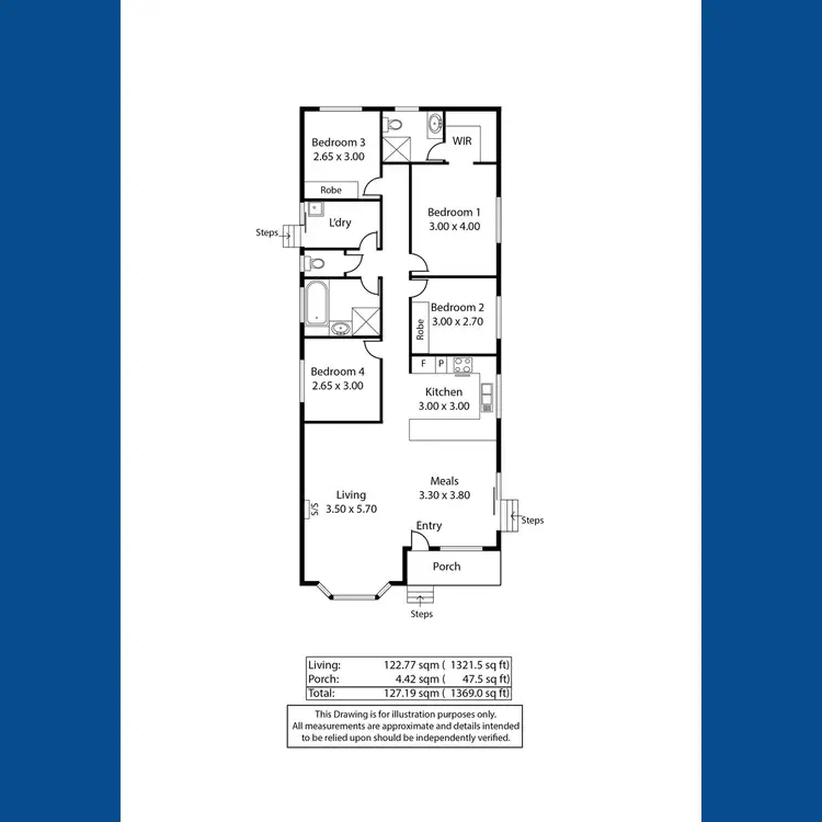 Floorplan of Homely house listing, 6 Korreng Court, Port Wakefield SA 5550