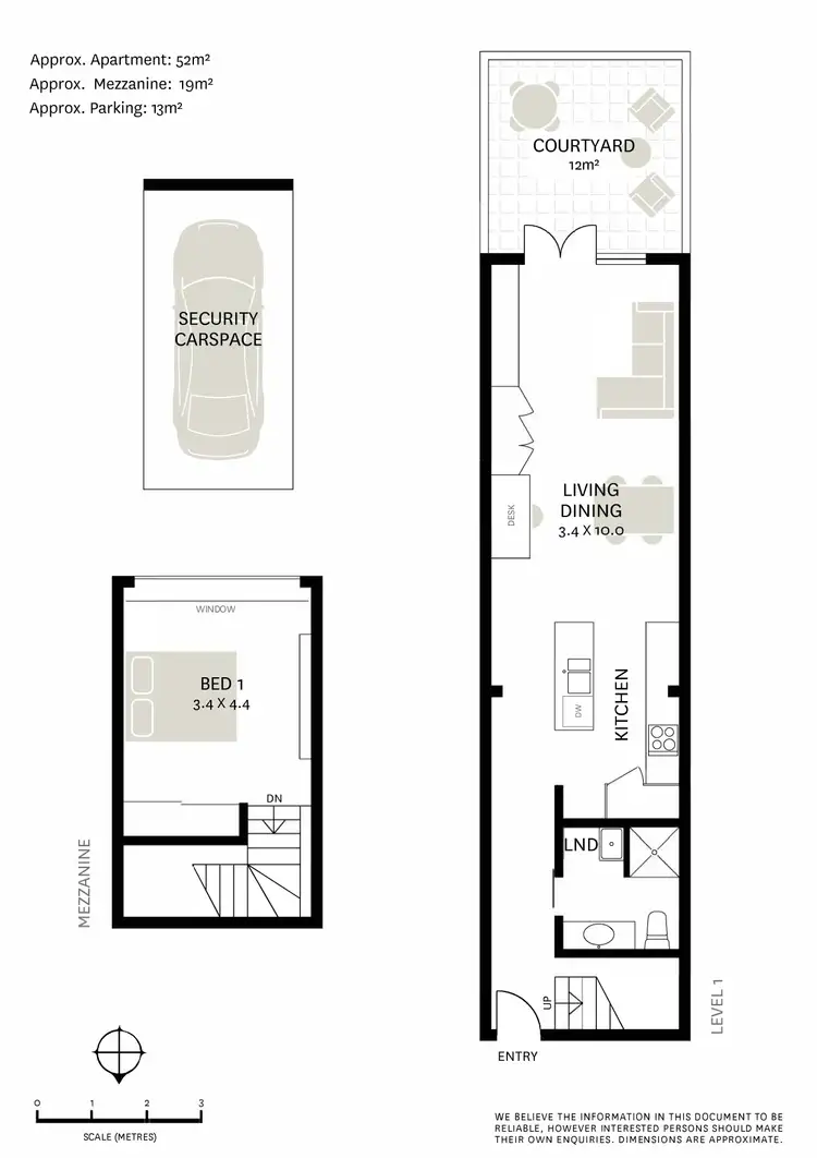 Floorplan of Homely apartment listing, 23/498 Bourke Street, Surry Hills NSW 2010