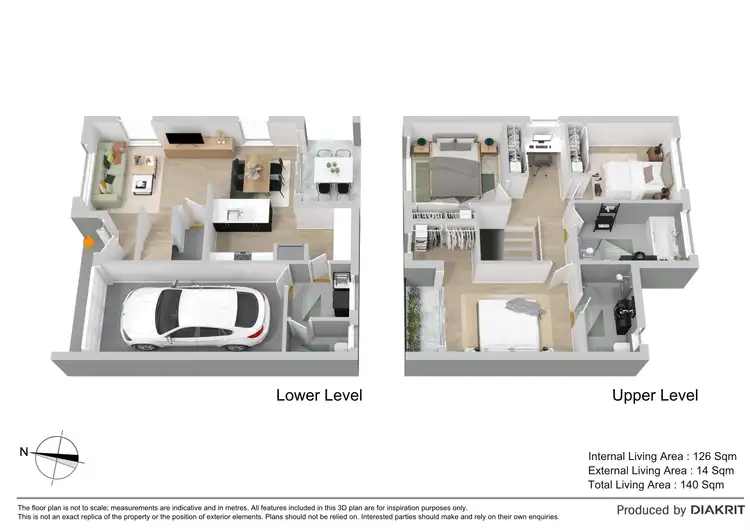 Floorplan of Homely townhouse listing, 19/15 Waratah Way, Morayfield QLD 4506